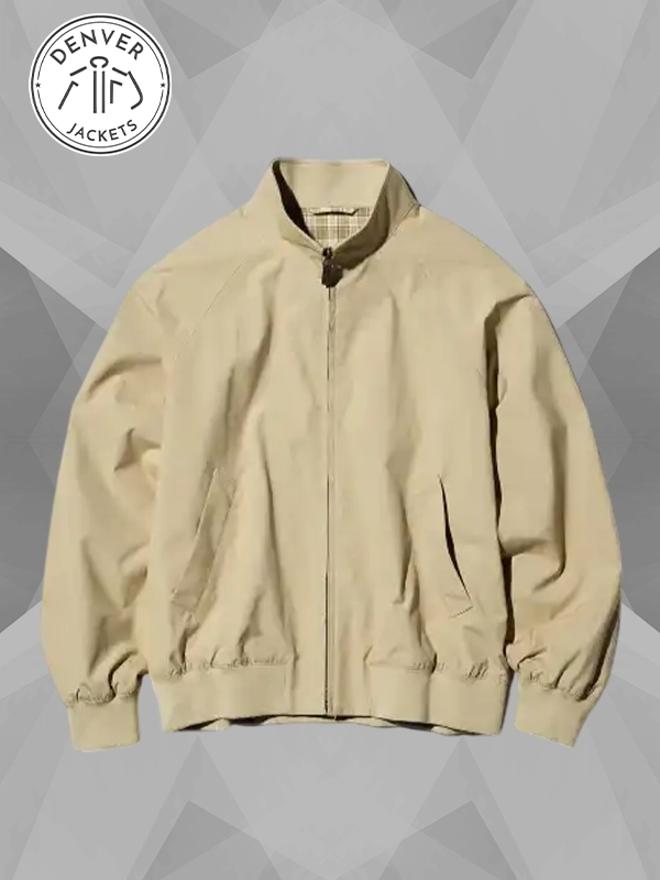 Uniqlo Harrington Jacket Beige
