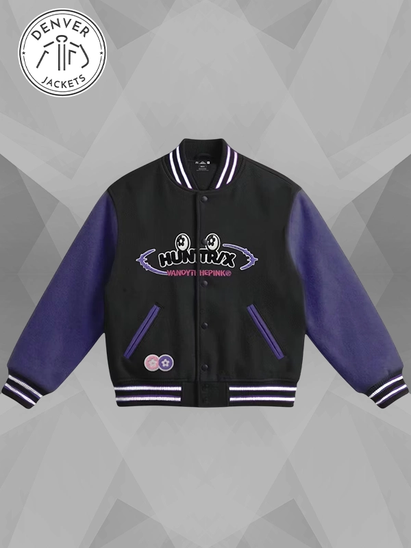 Vandy The Pink x McDonald’s Huntrx Varsity Jacket
