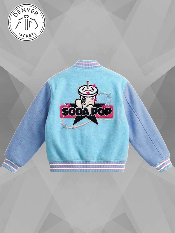 Vandy The Pink x McDonald’s Saja Boys Varsity Jacket Blue