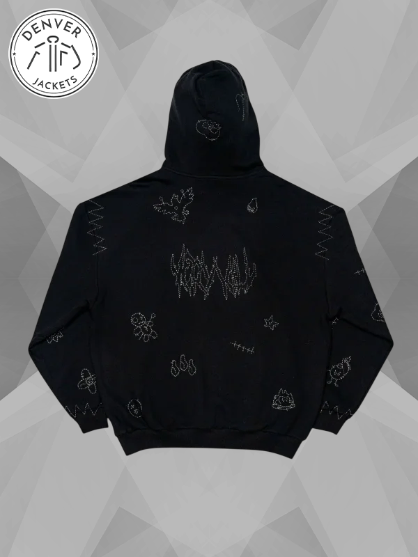 Very Cool I Am Not Nice Hoodie Black