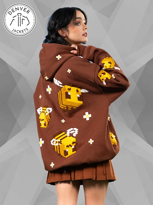 Very Cool x Minecraft Bee Hoodie Merch