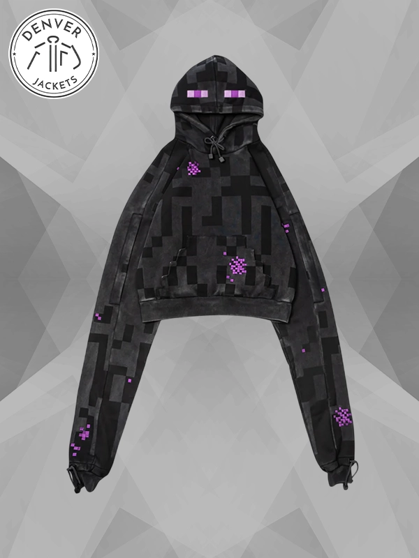 Very Cool x Minecraft Enderman Hoodie