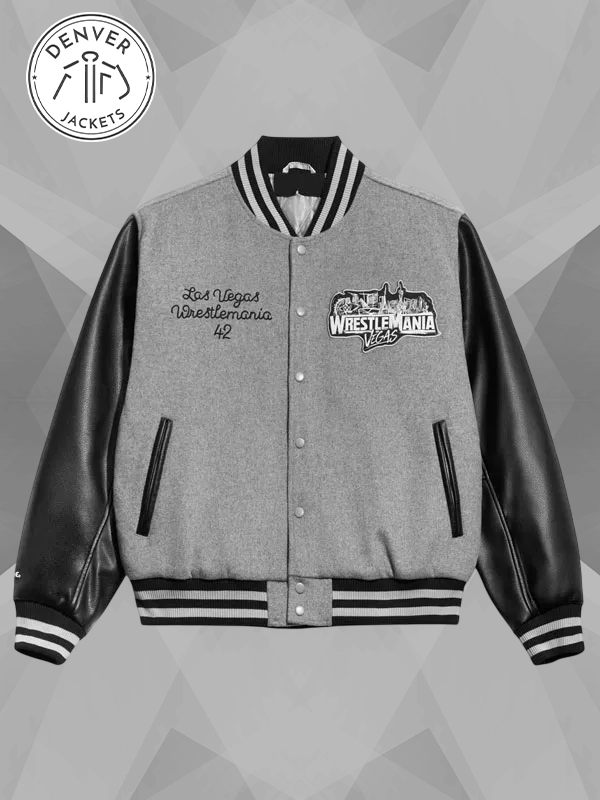 WWE WrestleMania 42 Vegas 2026 Varsity Jacket