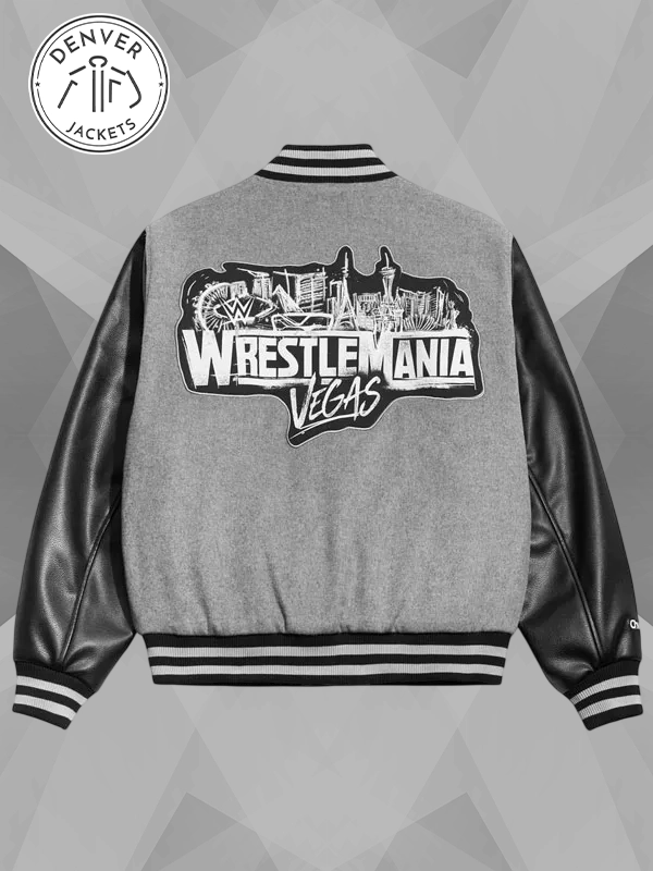 WWE WrestleMania 42 Vegas Varsity Jacket