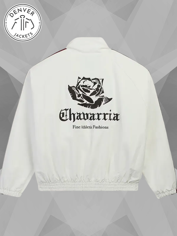 Willy Chavarria Woven White Jacket