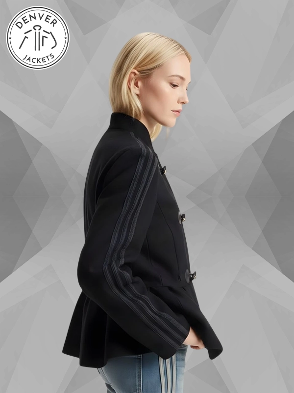 Women’s Adidas CTT 3.1 Chinese Cheongsam Black Jacket
