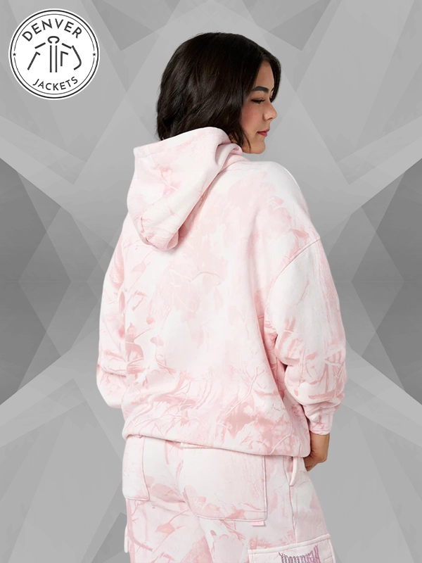 Womens Youngla Pink Camo Hoodie For Sale