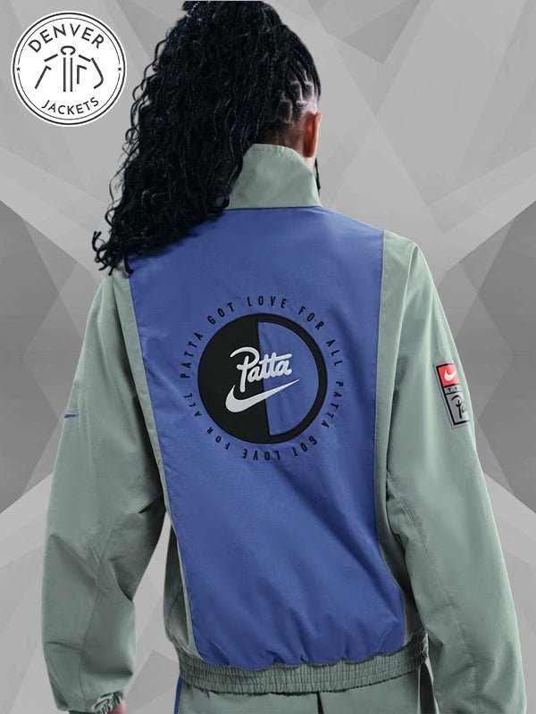 Womens Nike x Patta Track Jacket Sapphire