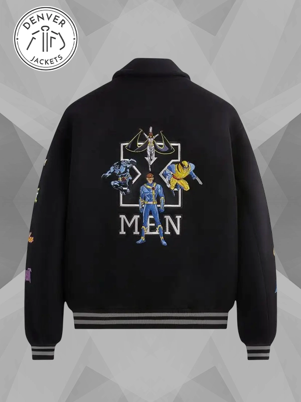 X-Men x Kith Black Varsity Jacket