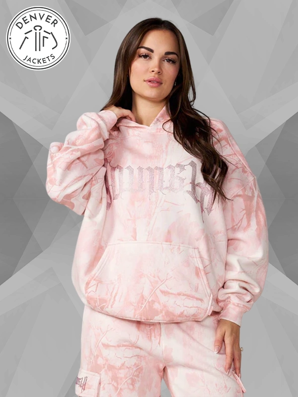 Youngla Pink Camo Hoodie