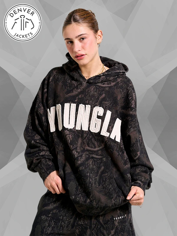 Youngla W551 Hunting Season Hoodie In Black