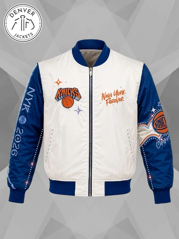 Youth New York Knicks JH Design 2026 Jacket NBA Finals Champions