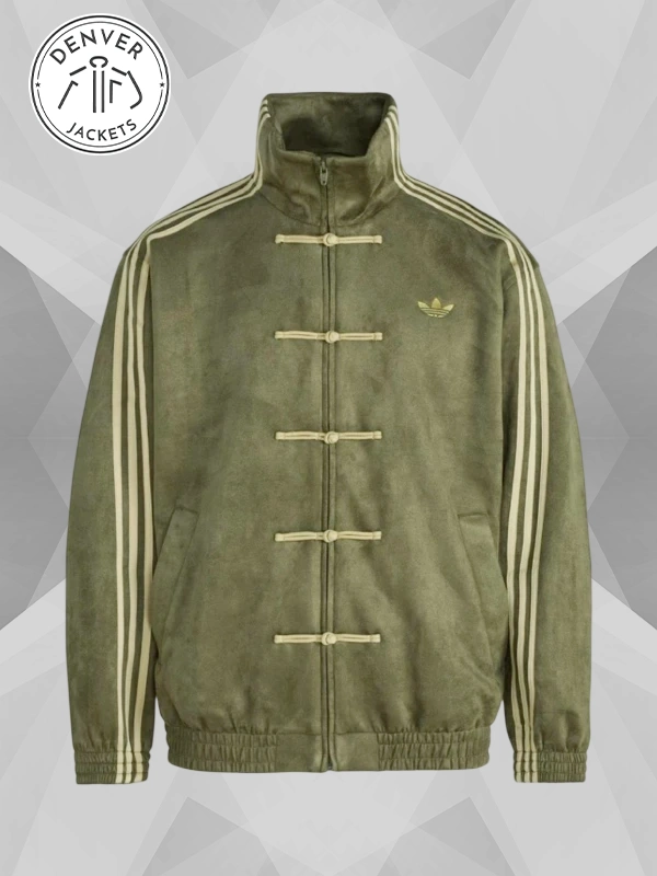 adidas CNY Tang Satin Track Jacke Green