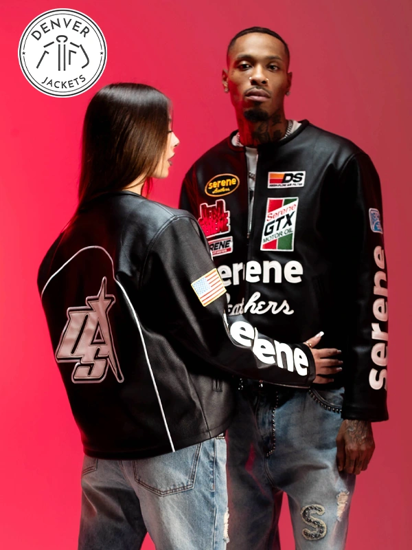 dead serene x GT Leather Jacket