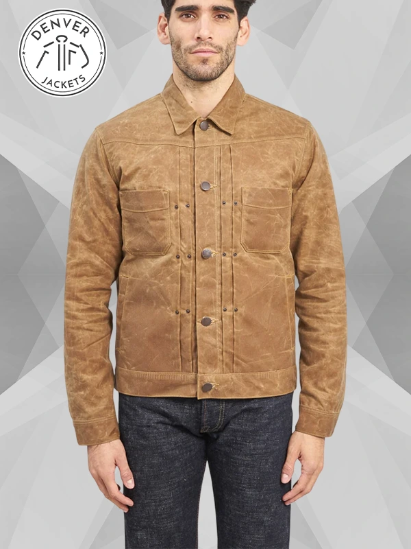 freenote cloth riders jacket Brown